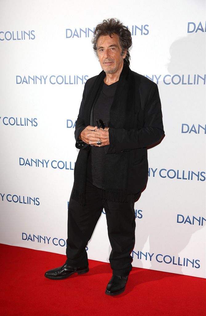 LONDON, ENGLAND - MAY 18:  Al Pacino attends the UK Premiere of "Danny Collins" at the Ham Yard Hotel on May 18, 2015 in London, England.  (Photo by Tim P. Whitby/Getty Images)