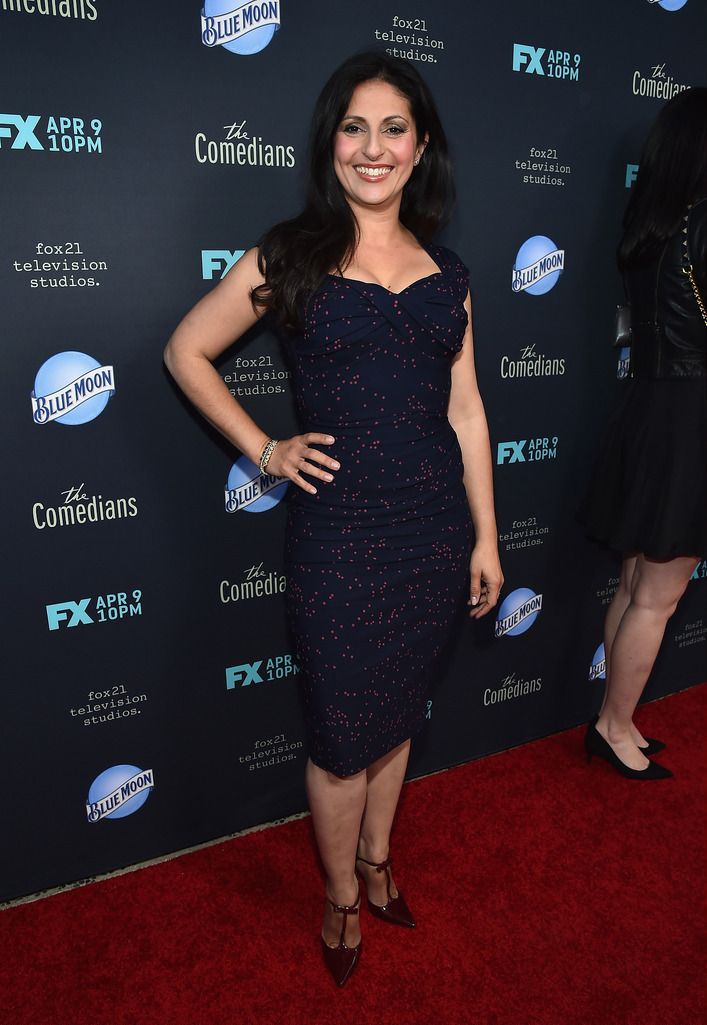 SANTA MONICA, CA - APRIL 06:  Actress Ida Darvish attends the premiere of FX's "The Comedians" at The Broad Stage on April 6, 2015 in Santa Monica, California.  (Photo by Alberto E. Rodriguez/Getty Images)