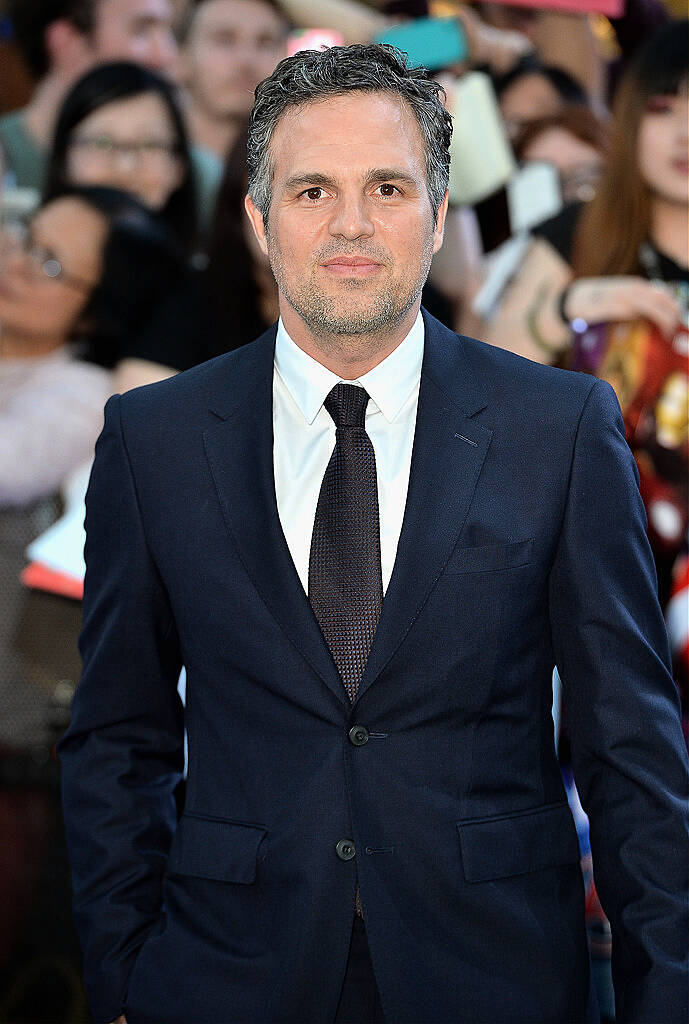 LONDON, ENGLAND - APRIL 21:  Mark Ruffalo attends "The Avengers: Age Of Ultron" European premiere at Westfield London on April 21, 2015 in London, England.  (Photo by Anthony Harvey/Getty Images)