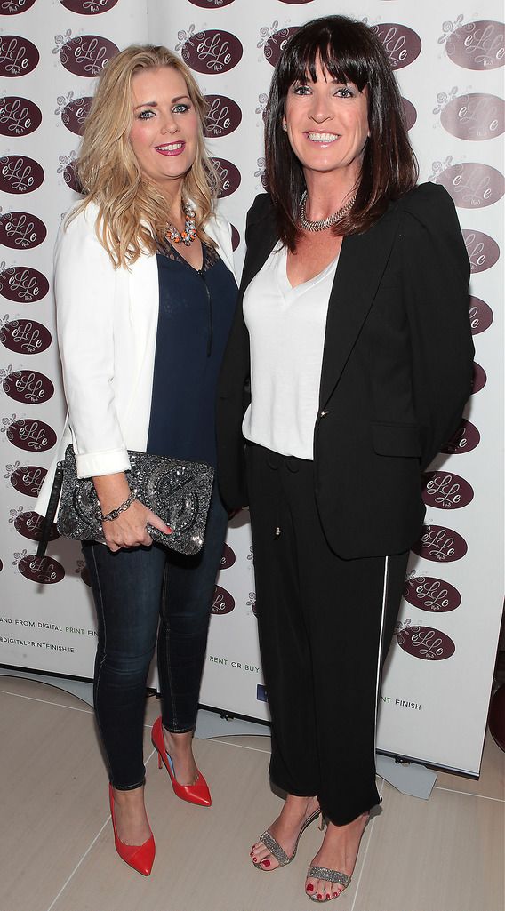 Orla Moylan and Lisa Moylan pictured at the opening of  Elle No 5 Hair, Nail and Beauty Salon in Celbridge Co Kildare..Picture:Brian McEvoy