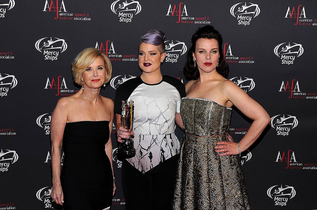 NEW YORK, NY - APRIL 27:  (L-R) AAFA President & CEO Juanita D. Duggan, Kelly Osbourne and Debi Mazar attend the 2015 AAFA American Image Awards on April 27, 2015 in New York City.  (Photo by Andrew Toth/Getty Images for American Image Awards)