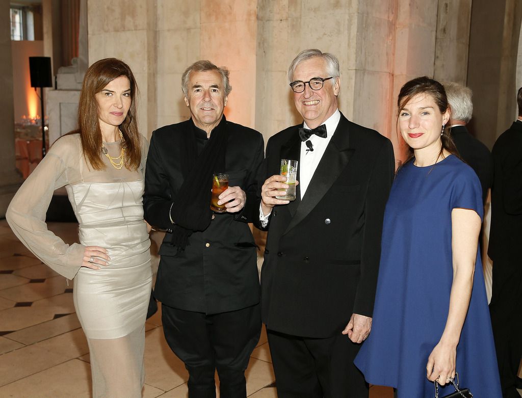 Capucine Motte, Frederic and Maurice Hennessy with Claire Piconnet at Hennessyâ€™s 250th gala dinner, which took place in Dublin City Hall on Wednesday, 22nd April, 2015. The event was MCd by Miriam O'Callaghan with guests welcomed by Bernard Peillon, President of Hennessy and saw Maison Hennessy mark its 250th anniversary. Throughout the evening those in attendance were treated to a very special unveiling and tasting of the Hennessy 250 Collectorâ€™s blend followed by dinner and entertainment from one of Irelandâ€™s leading musicians, James Vincent McMorrow-photo Kieran Harnett