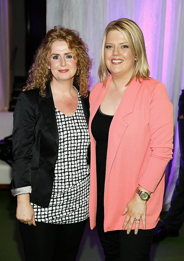 Charmaine Duffy and Lynne Courtney at The Loop VIP Suite to celebrate the opening of the all new Loop at Terminal 1 Dublin Airport. Following a â‚¬8m investment, the all new Loop showcases the best of Irish and international brands and offers consumers a radically improved shopping experience at Irelandâ€™s main international gateway. Photo Kieran Harnett