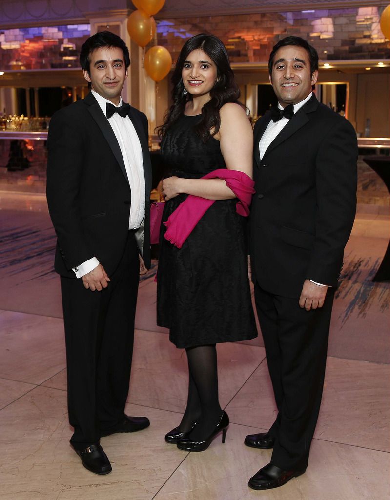 Abir, Anita and Niki Puri, pictured at the CMRF Crumlin Gold Ball at the Doubletree by Hilton Hotel on Saturday March 14th.CMRF Crumlin, the principal fundraising body for Our Ladyâ€™s Childrenâ€™s Hospital, Crumlin and the National Childrenâ€™s Research Centre, celebrated its 50th anniversary with The Gold Ball to acknowledge 50 years of fundraising for childrenâ€™s health in Ireland. Pic. Robbie Reynolds