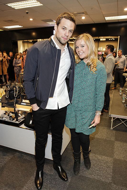 Bressie and Rachel Lenny  at Arnotts Mens Wear Live events in association with Entertainment.ie.