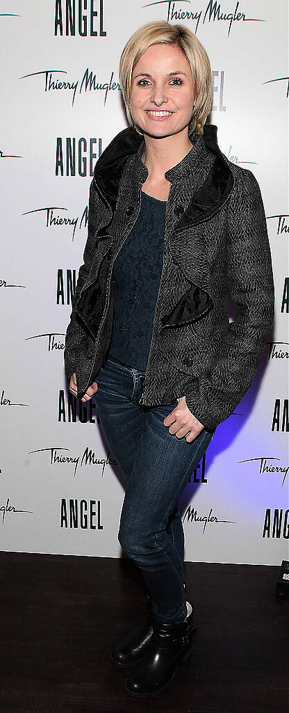 Siobhan O Connor  at the  celebration of Thierry Mugler Angel Fragrance at Arnotts Henry Street,Dublin.Picture:Brian Whelan