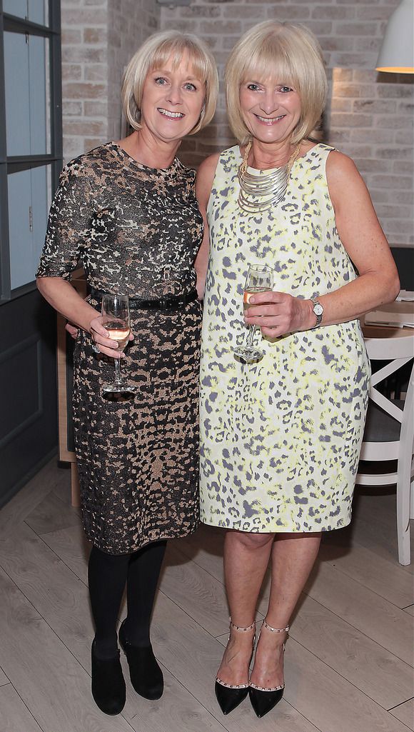 Susan O Flynn and Ulrike Shanley  at The Mademoiselle and Coco Boutique charity fashion show in aid of Focus Ireland at Clodagh's Kitchen  in Blackrock,Dublin.Picture: Brian McEvoy.
