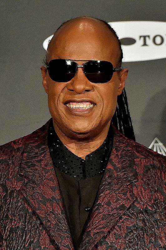 CLEVELAND, OH - APRIL 18:  Stevie Wonder attends the 30th Annual Rock And Roll Hall Of Fame Induction Ceremony at Public Hall on April 18, 2015 in Cleveland, Ohio.  (Photo by Michael Loccisano/Getty Images)