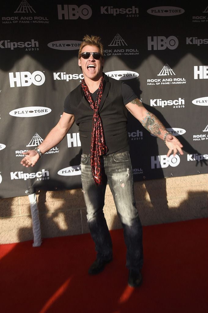 CLEVELAND, OH - APRIL 18:  Chris Jericho attends the 30th Annual Rock And Roll Hall Of Fame Induction Ceremony at Public Hall on April 18, 2015 in Cleveland, Ohio.  (Photo by Michael Loccisano/Getty Images)