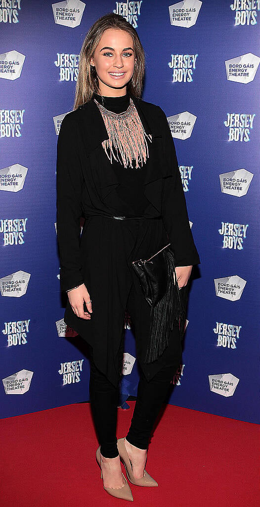 Thalia Heffernan   at the opening night of Jersey Boys at the Bord Gais Energy Theatre,Dublin,.Picture:Brian McEvoy