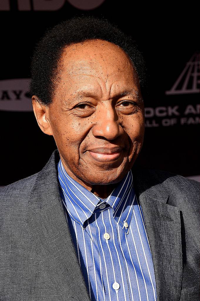 CLEVELAND, OH - APRIL 18:  Musician Billy Boy Arnold attends the 30th Annual Rock And Roll Hall Of Fame Induction Ceremony at Public Hall on April 18, 2015 in Cleveland, Ohio.  (Photo by Michael Loccisano/Getty Images)