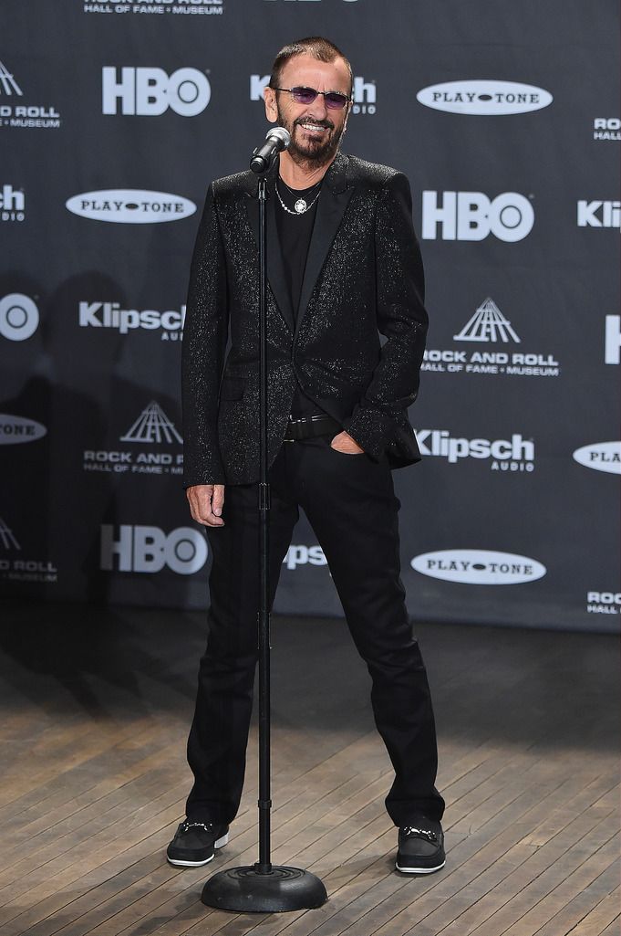 CLEVELAND, OH - APRIL 18:  Musician Ringo Starr attends the 30th Annual Rock And Roll Hall Of Fame Induction Ceremony at Public Hall on April 18, 2015 in Cleveland, Ohio.  (Photo by Mike Coppola/Getty Images)