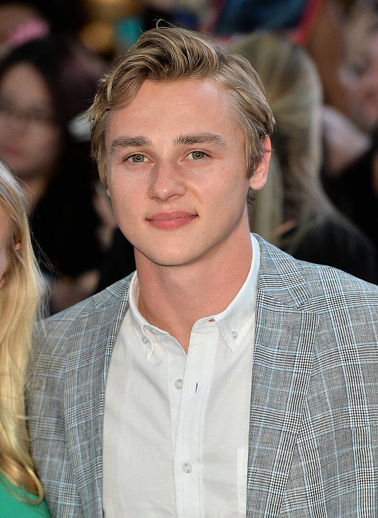 LONDON, ENGLAND - APRIL 21:  Ben Hardy attends "The Avengers: Age Of Ultron" European premiere at Westfield London on April 21, 2015 in London, England.  (Photo by Anthony Harvey/Getty Images)