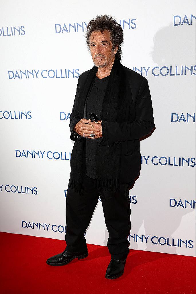 LONDON, ENGLAND - MAY 18:  Al Pacino attends the UK Premiere of "Danny Collins" at the Ham Yard Hotel on May 18, 2015 in London, England.  (Photo by Tim P. Whitby/Getty Images)