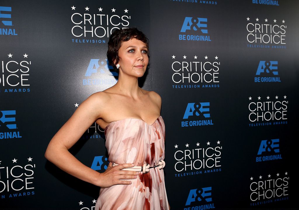 BEVERLY HILLS, CA - MAY 31:  Actress Maggie Gyllenhaal attends the 5th Annual Critics' Choice Television Awards at The Beverly Hilton Hotel on May 31, 2015 in Beverly Hills, California.  (Photo by Christopher Polk/Getty Images for Critics' Choice Television Awards)