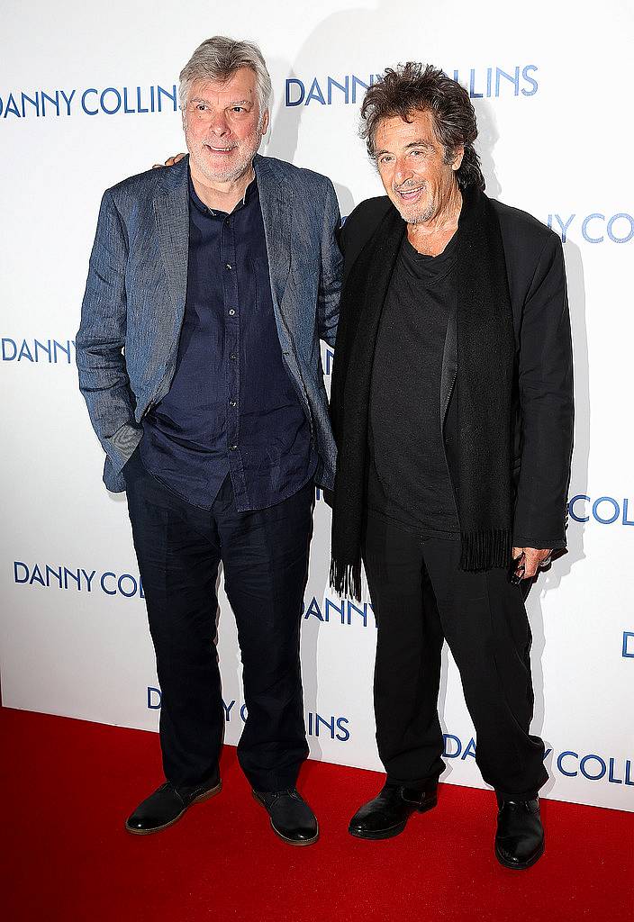 LONDON, ENGLAND - MAY 18:  Steve Turner and Al Pacino attend the UK Premiere of "Danny Collins" at the Ham Yard Hotel on May 18, 2015 in London, England.  (Photo by Tim P. Whitby/Getty Images)