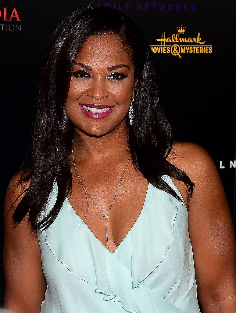 Leila Ali, daughter of Muhammad Ali, poses on arrival for the 40th anniversary of the Gracies Awards in Beverly Hills, California on May 19, 2015, presented by The Alliance for Women in Media.   AFP PHOTO / FREDERIC J. BROWN        (Photo credit should read FREDERIC J. BROWN/AFP/Getty Images)