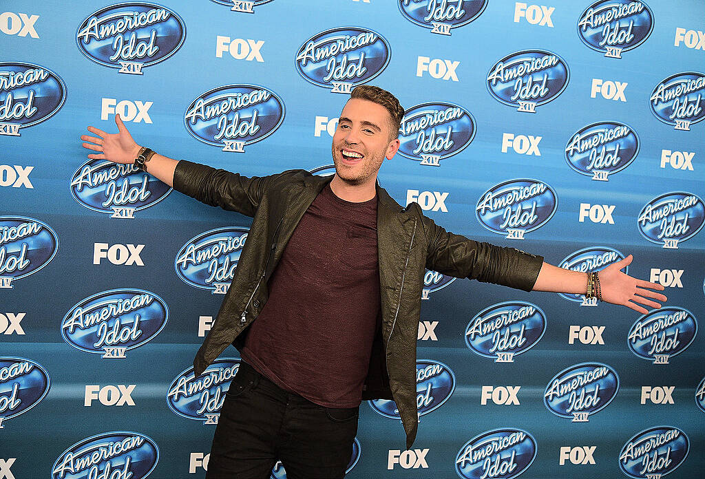 HOLLYWOOD, CA - MAY 13:  Nick Fradiani attends the "American Idol" XIV Grand Finale event at the Dolby Theatre on May 13, 2015 in Hollywood, California.  (Photo by Jason Kempin/Getty Images)