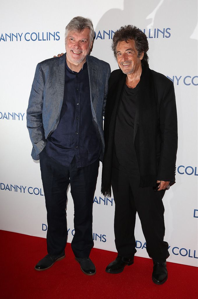 LONDON, ENGLAND - MAY 18:  Steve Turner and Al Pacino attend the UK Premiere of "Danny Collins" at the Ham Yard Hotel on May 18, 2015 in London, England.  (Photo by Tim P. Whitby/Getty Images)