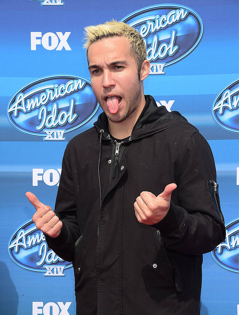 HOLLYWOOD, CA - MAY 13:  Pete Wentz attends the "American Idol" XIV Grand Finale event at the Dolby Theatre on May 13, 2015 in Hollywood, California.  (Photo by Jason Kempin/Getty Images)