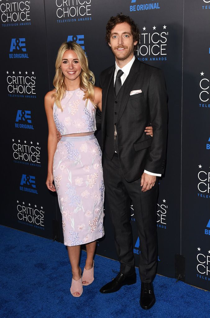 BEVERLY HILLS, CA - MAY 31:  Actors Mollie Gates (L) and Thomas Middleditch attend the 5th Annual Critics' Choice Television Awards at The Beverly Hilton Hotel on May 31, 2015 in Beverly Hills, California.  (Photo by Jason Merritt/Getty Images)
