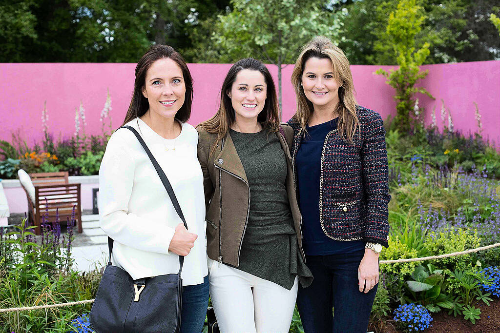 Pictured at the Garden Party in the Phoenix Park are Aoife Chamberlayne Gina Kelly and Laura O ' Brien

The stars were out to celebrate the opening of Bloom Garden Festival 2015 at the Garden Party 

The sun shone between the showers on a glorious start to the Bloom Garden Festival 2015 and a colourful crowd gathered at the Bloom Festival Garden Party to toast the opening.  Bord na MÃ³na Growise are proud sponsors of bark and compost at this yearâ€™s Festival and it was a stellar start to the festival for them as  Bord na MÃ³na and Kildare Growers celebrated a Gold Medal win on day one of the the festival for their Crumlin Childrenâ€™s Hospital Garden at Bloom in the Park 2015. Photo by Richie Stokes

