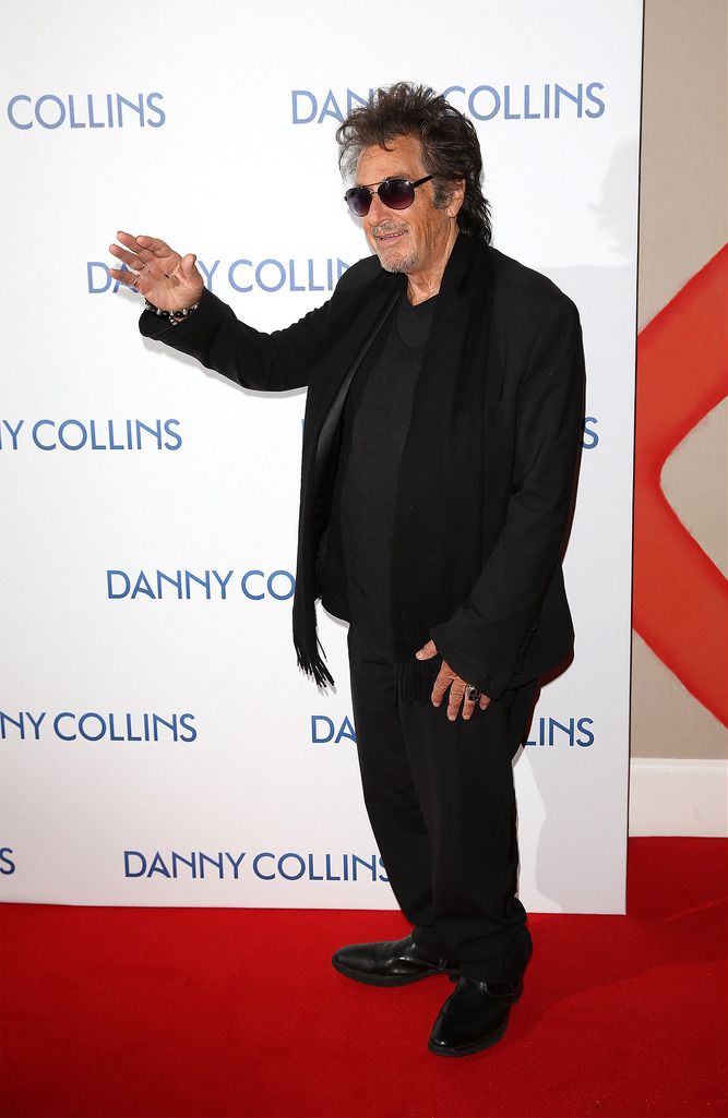 LONDON, ENGLAND - MAY 18:  Al Pacino attends the UK Premiere of "Danny Collins" at the Ham Yard Hotel on May 18, 2015 in London, England.  (Photo by Tim P. Whitby/Getty Images)