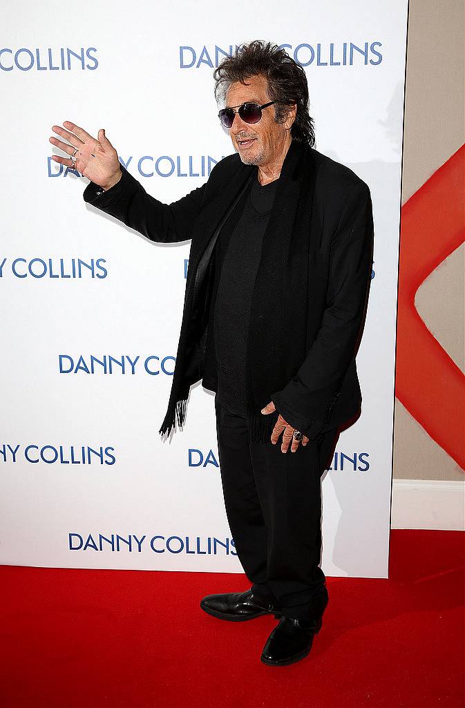 LONDON, ENGLAND - MAY 18:  Al Pacino attends the UK Premiere of "Danny Collins" at the Ham Yard Hotel on May 18, 2015 in London, England.  (Photo by Tim P. Whitby/Getty Images)