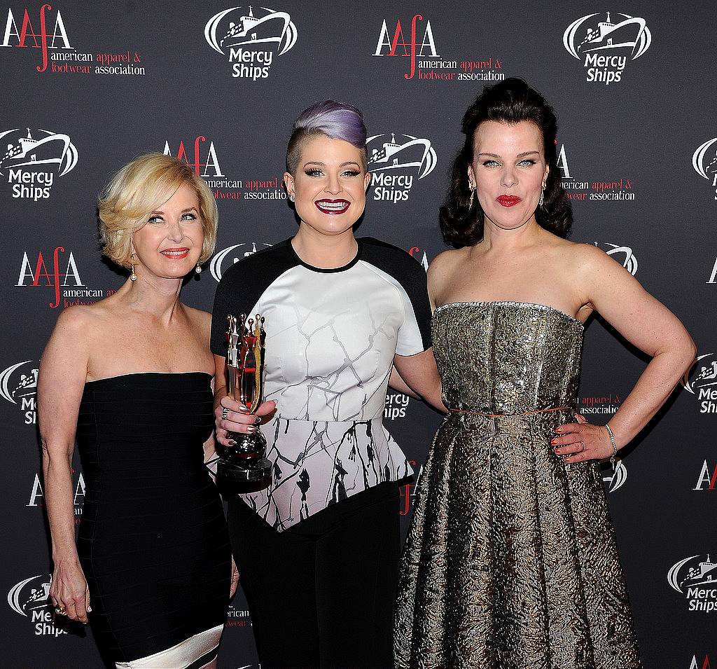 NEW YORK, NY - APRIL 27:  (L-R) AAFA President & CEO Juanita D. Duggan, Kelly Osbourne and Debi Mazar attend the 2015 AAFA American Image Awards on April 27, 2015 in New York City.  (Photo by Andrew Toth/Getty Images for American Image Awards)