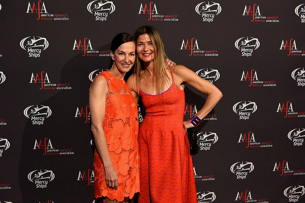 NEW YORK, NY - APRIL 27:  Cynthia Rowley (L) and Jill Hennessy attend the 2015 AAFA American Image Awards on April 27, 2015 in New York City.  (Photo by Andrew Toth/Getty Images for American Image Awards)