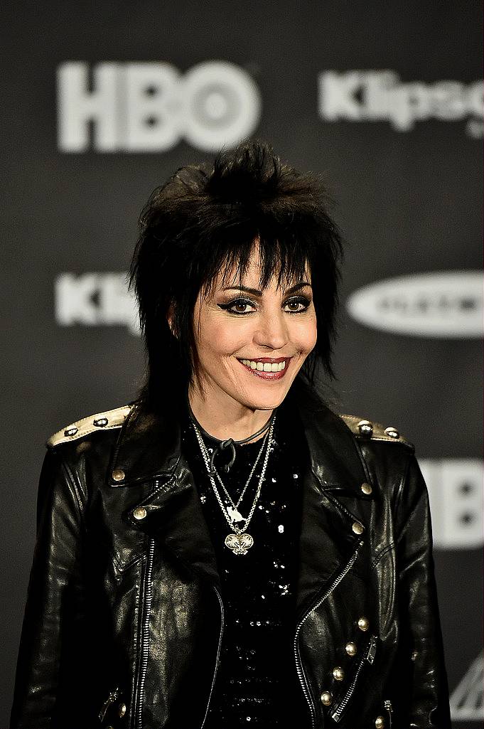 CLEVELAND, OH - APRIL 18:  Inductee Joan Jett of Joan Jett and The Blackhearts attends the 30th Annual Rock And Roll Hall Of Fame Induction Ceremony at Public Hall on April 18, 2015 in Cleveland, Ohio.  (Photo by Michael Loccisano/Getty Images)