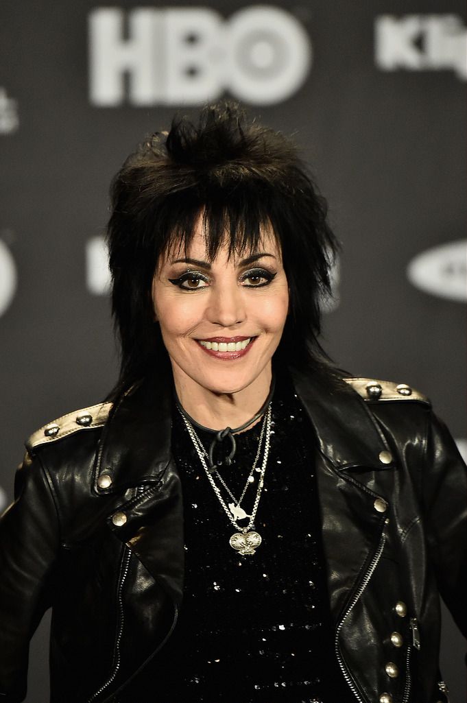 CLEVELAND, OH - APRIL 18:  Inductee Joan Jett of Joan Jett and The Blackhearts attends the 30th Annual Rock And Roll Hall Of Fame Induction Ceremony at Public Hall on April 18, 2015 in Cleveland, Ohio.  (Photo by Michael Loccisano/Getty Images)