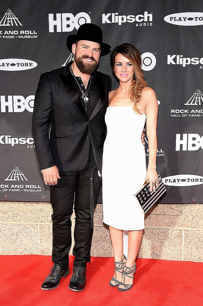 CLEVELAND, OH - APRIL 18:  Musician Zac Brown (L) attends the 30th Annual Rock And Roll Hall Of Fame Induction Ceremony at Public Hall on April 18, 2015 in Cleveland, Ohio.  (Photo by Michael Loccisano/Getty Images)