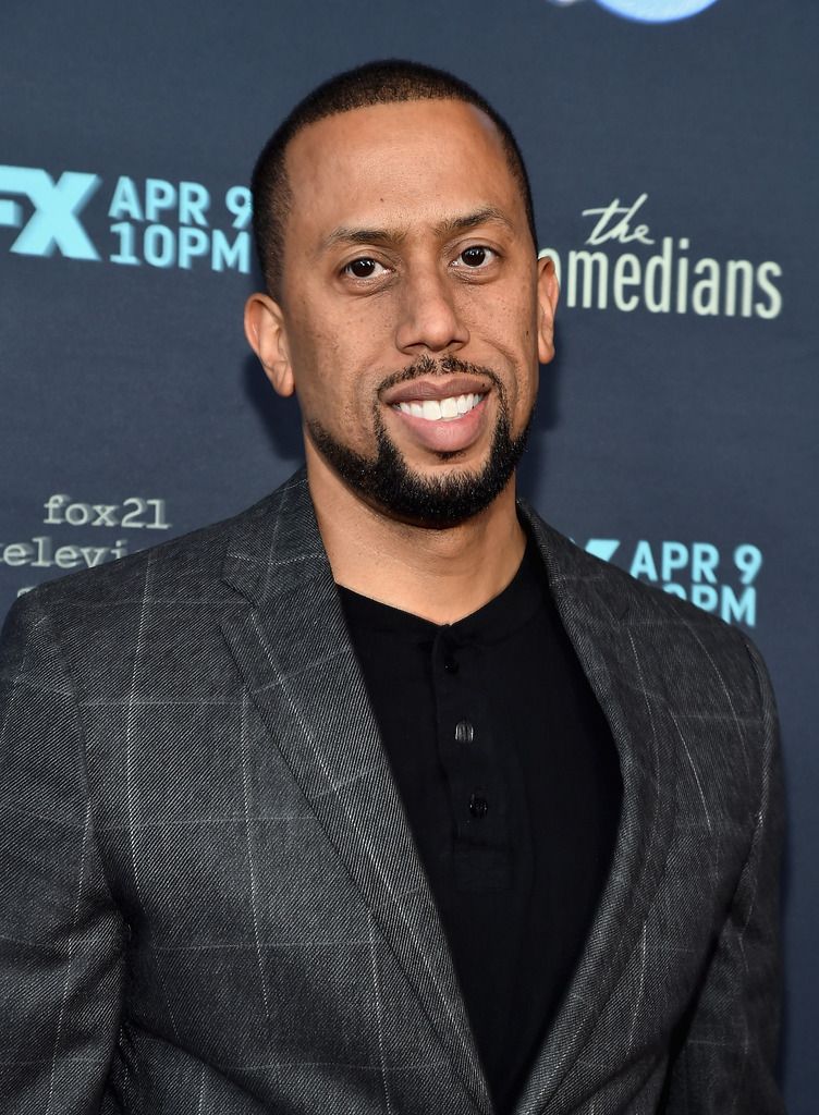 SANTA MONICA, CA - APRIL 06:  Actor Affion Crockett attends the premiere of FX's "The Comedians" at The Broad Stage on April 6, 2015 in Santa Monica, California.  (Photo by Alberto E. Rodriguez/Getty Images)