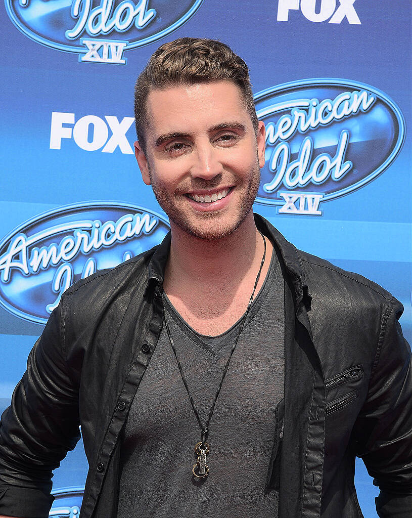 HOLLYWOOD, CA - MAY 13:  Nick Fradiani attends the "American Idol" XIV Grand Finale event at the Dolby Theatre on May 13, 2015 in Hollywood, California.  (Photo by Jason Kempin/Getty Images)