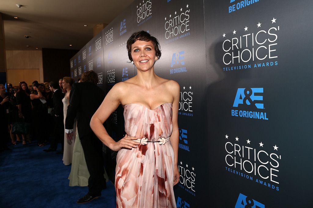 BEVERLY HILLS, CA - MAY 31:  Actress Maggie Gyllenhaal attends the 5th Annual Critics' Choice Television Awards at The Beverly Hilton Hotel on May 31, 2015 in Beverly Hills, California.  (Photo by Christopher Polk/Getty Images for Critics' Choice Television Awards)
