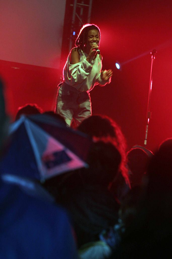 Pictured is Kelela performing at the first music festival of the season, Bulmers Forbidden Fruit with headliners including Fatboy Slim, Groove Armada and the Wu Tang Clan at the Royal  Hospital Kilmainham. Photo: Mark Stedman/Photocall Ireland