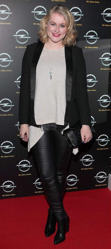 Lorna Weightman at the launch of the new Opel Corsa at The Dylan Hotel Dublin.Picture:Brian mcevoy.