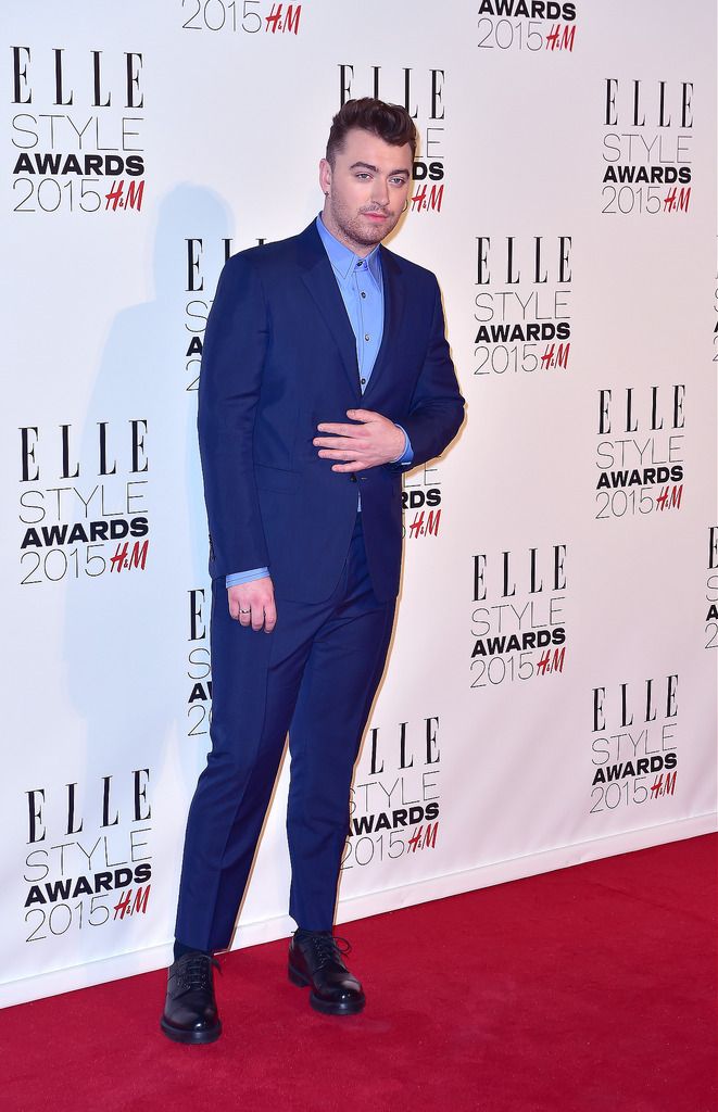 LONDON, ENGLAND - FEBRUARY 24:  Sam Smith attends the Elle Style Awards 2015 at Sky Garden @ The Walkie Talkie Tower on February 24, 2015 in London, England.  (Photo by Gareth Cattermole/Getty Images)