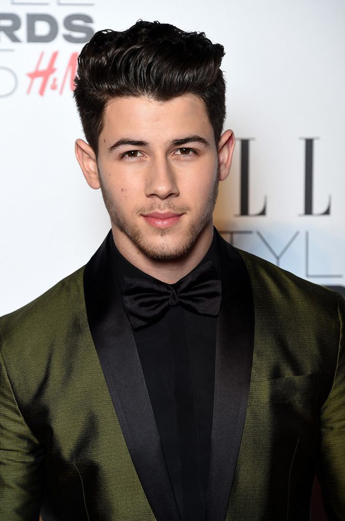 LONDON, ENGLAND - FEBRUARY 24:  Nick Jonas attends the Elle Style Awards 2015 at Sky Garden @ The Walkie Talkie Tower on February 24, 2015 in London, England.  (Photo by Gareth Cattermole/Getty Images)