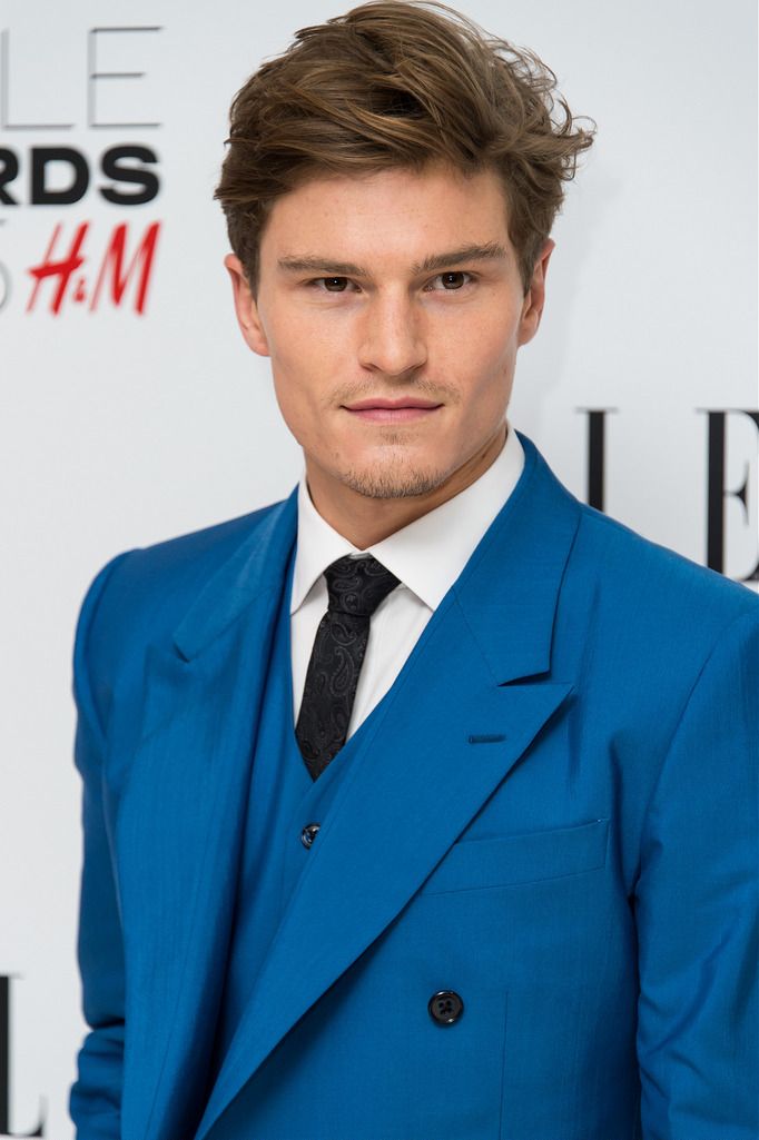 LONDON, ENGLAND - FEBRUARY 24:  Oliver Cheshire attends the Elle Style Awards 2015 at Sky Garden @ The Walkie Talkie Tower on February 24, 2015 in London, England.  (Photo by Ian Gavan/Getty Images)