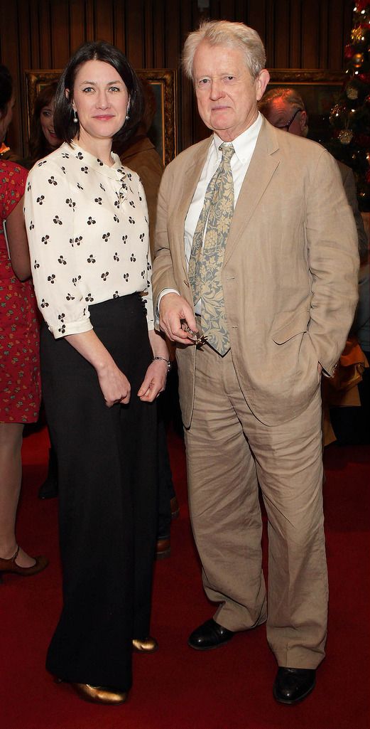 Aideen Howard and John Bowman  at the Abbey Theatre's 110th birthday celebrations over the weekend

Pic :Brian McEvoy