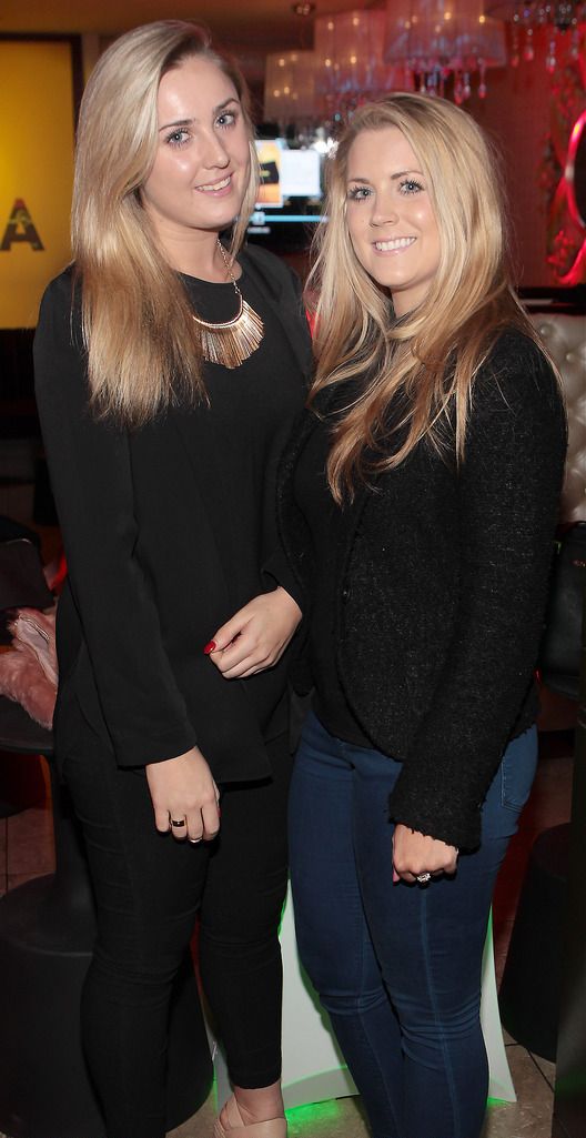 Rachael Lynch and Pamela Laird  at the launch of the new Opel Corsa at The Dylan Hotel Dublin.Picture:Brian mcevoy