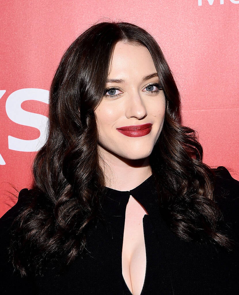 Kat Dennings attends the 25th anniversary MusiCares 2015 Person Of The Year Gala honoring Bob Dylan at the Los Angeles Convention Center on February 6, 2015 in Los Angeles, California. (Photo by Larry Busacca/Getty Images for NARAS)