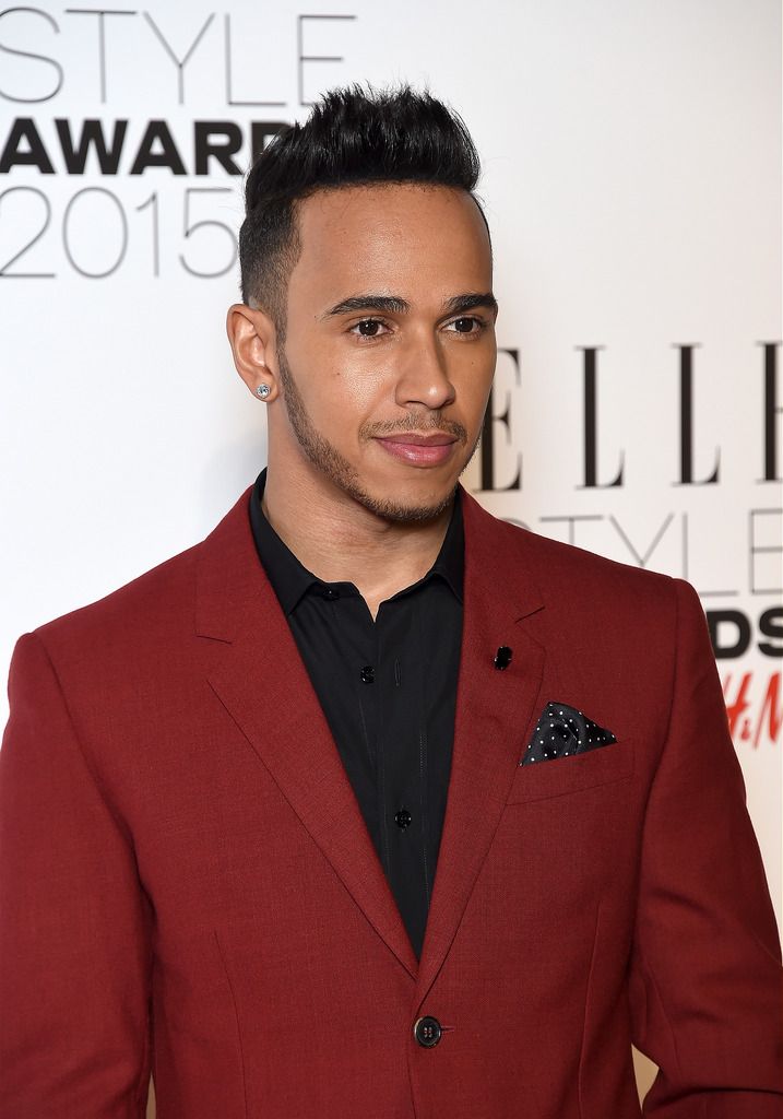 LONDON, ENGLAND - FEBRUARY 24:  Lewis Hamilton attends the Elle Style Awards 2015 at Sky Garden @ The Walkie Talkie Tower on February 24, 2015 in London, England.  (Photo by Gareth Cattermole/Getty Images)