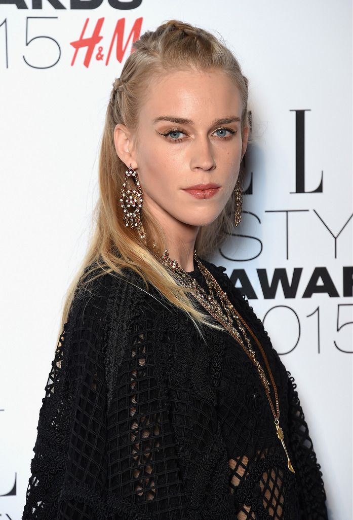 LONDON, ENGLAND - FEBRUARY 24:  Mary Charteris attends the Elle Style Awards 2015 at Sky Garden @ The Walkie Talkie Tower on February 24, 2015 in London, England.  (Photo by Gareth Cattermole/Getty Images)