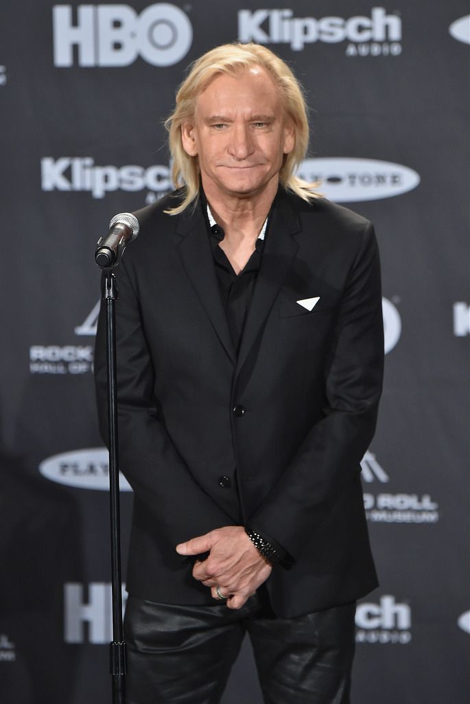 CLEVELAND, OH - APRIL 18:  Musician Joe Walsh attends the 30th Annual Rock And Roll Hall Of Fame Induction Ceremony at Public Hall on April 18, 2015 in Cleveland, Ohio.  (Photo by Mike Coppola/Getty Images)