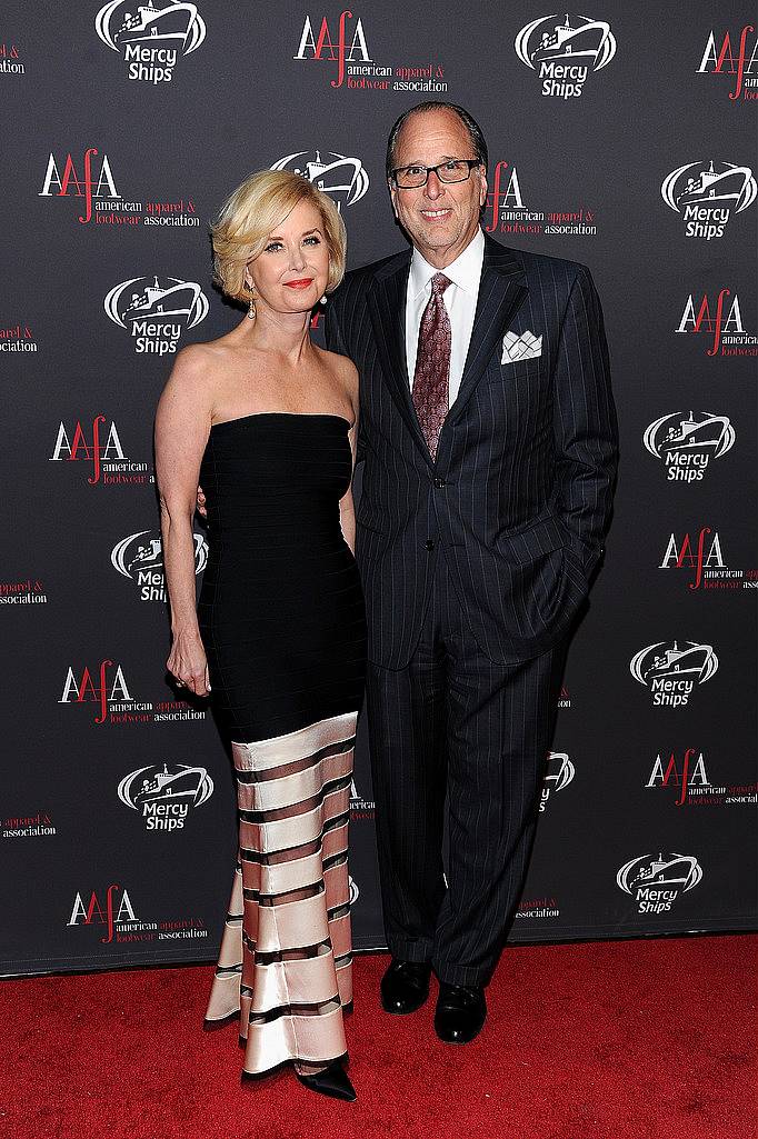 NEW YORK, NY - APRIL 27:  AAFA President & CEO Juanita D. Duggan (L) and Allan Ellinger attend the 2015 AAFA American Image Awards on April 27, 2015 in New York City.  (Photo by Andrew Toth/Getty Images for American Image Awards)