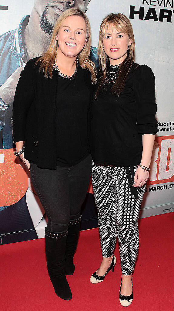 Catriona O Connor and Dee Hedderman pictured at the Irish premiere screening of Will Ferrell's new film Get hard at the Screen Cinema ,Dublin
Picture:Brian McEvoy