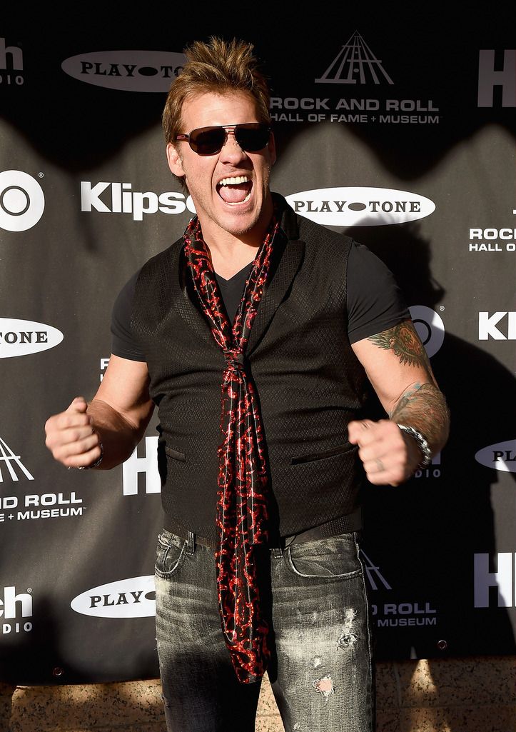 CLEVELAND, OH - APRIL 18:  Chris Jericho attends the 30th Annual Rock And Roll Hall Of Fame Induction Ceremony at Public Hall on April 18, 2015 in Cleveland, Ohio.  (Photo by Michael Loccisano/Getty Images)